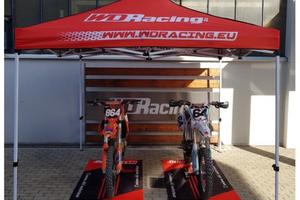 Gazebo moto  WDRACING SENZA PARETI