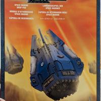 Warhammer 40000 Space Marine drop pod