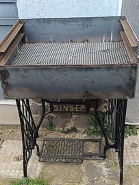 Barbecue Artigianale Singer Vintage 50x70