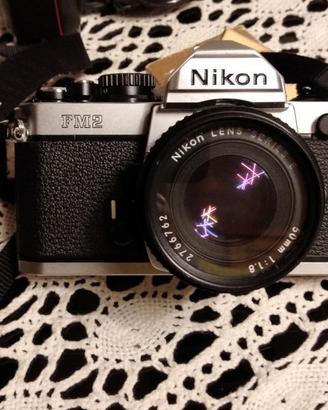 NIKON FM2, + obbiettivo 50mm