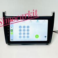 Autoradio 9'' Android 13 Carplay 8+256Gb Per Polo