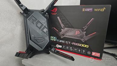 Router Asus rog strix.  Rapture GT-AX6000