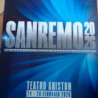 MANIFESTO ORIGINALE FESTIVAL DI SANREMO 2026