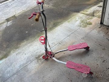 Monopattino 3 ruote per bambini 3-8anni