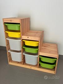 Mobile contenitore per giocattoli 