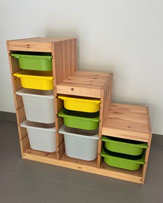 Mobile contenitore per giocattoli 