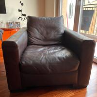 Poltrone Natuzzi in pelle