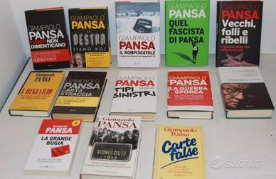 13 Libri Giancarlo Pansa