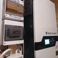 Kit fotovoltaico 10kw batteria 6kw impianto litio