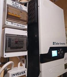 Kit fotovoltaico 10kw batteria 6kw impianto litio