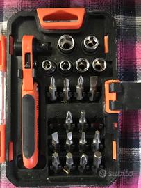 Set chiave a cricchetto 1/4