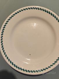 5 piatti Galvani prima metà del Novecento 