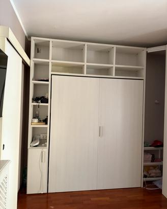 Armadio con letto a scomparsa