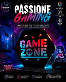 Lampada da gamer .