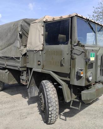Fiat cp70 4x4 ex militare, cassone fisso, 4800 km