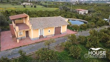 Paterno' - agrumeto con due fabbricati id: ppa049t