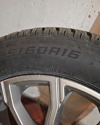 Treno gomme+cerchi invernali Honda Jazz Crosstar