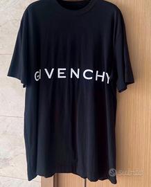 Maglietta a maniche corte con scritta da uomo nera