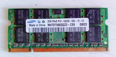 RAM per laptop  netbook  notebook
