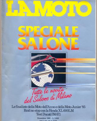Rivista LA MOTO numero 12 anno 1985