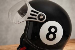 casco jet con visiera omologato CE taglia L nuovo 