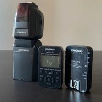 FLASH600 e TRIGGER WIRELESS - YONGNUO