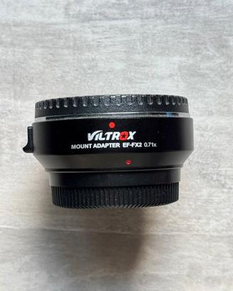 Viltrox EF-FX2 speedbooster Canon EF su Fujifilm X