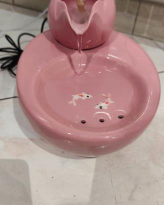 fontana per gatti in ceramica 