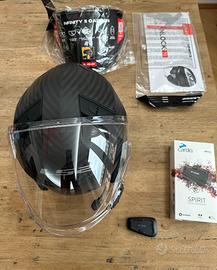 Casco Jet carbonio Ls2 infinity 2