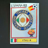 Figurina Panini Espagna 82 scudetto Italia Nuova