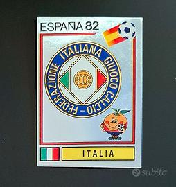 Figurina Panini Espagna 82 scudetto Italia Nuova