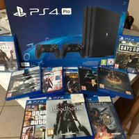 Playstation 4  pro+10 Giochi