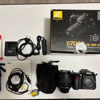 Nikon D7000 + Nikkor 18-105mm VR – Kit completo