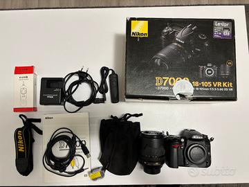 Nikon D7000 + Nikkor 18-105mm VR – Kit completo