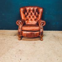 poltrona Chester Chesterfield Queen Anne inglese 