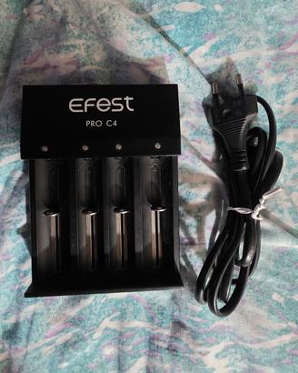 Caricabatterie Efest PRO C4 - 4 Slot per Batterie 