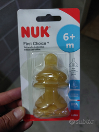 Tettarella NUK 6m. (confezione da 2 pezzi)
