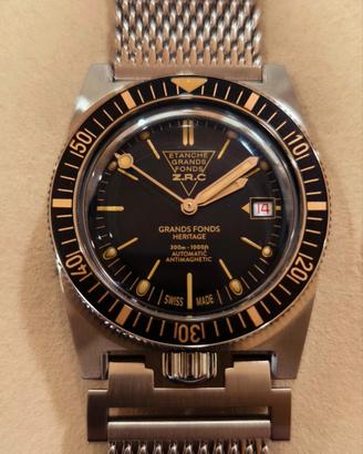 ZRC GRANDS FONDS HERITAGE AUTOMATIC DIVER FULL SET
