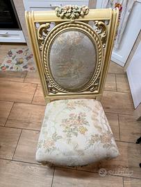 4 sedie Barocco Veneziano