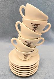 RICHARD GINORI vintage set 6 tazze caffè 