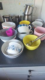 tazze di varia misura 