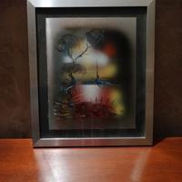 Quadro Vintage in acciaio 