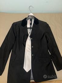 giacca da gara con cravatta equitazione  14 anni