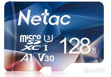 128Go Scheda Micro SD, Scheda di Memoria A1, U3, C