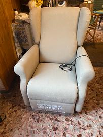 Poltrona relax Reamed con funzione Zero Gravity