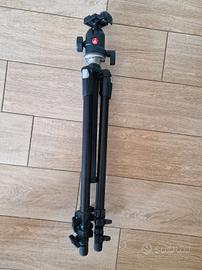 Manfrotto treppiede 190xdb e testa 488 rc2