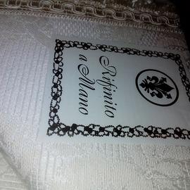 Completo letto cotone rifinito a mano 600 barocco