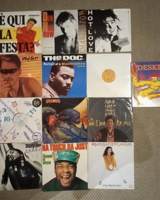 2 Lotto 80 vinili Italo Disco, Eurodance '80 '90