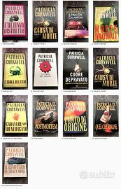 Patricia Cornwell - Lotto 13 libri gialli thriller