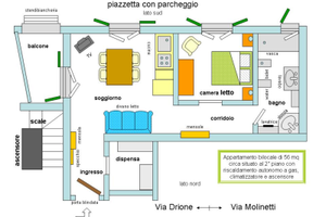 Bilocale a finale per vacanze senza pensieri